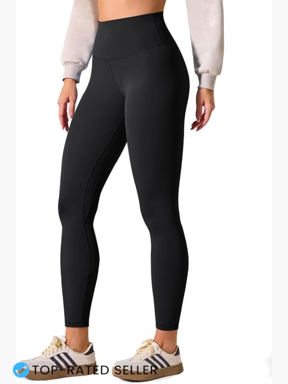 High Waisted Workout Leggings Women Yoga Pants Squat Proof Soft Lounge Athletic